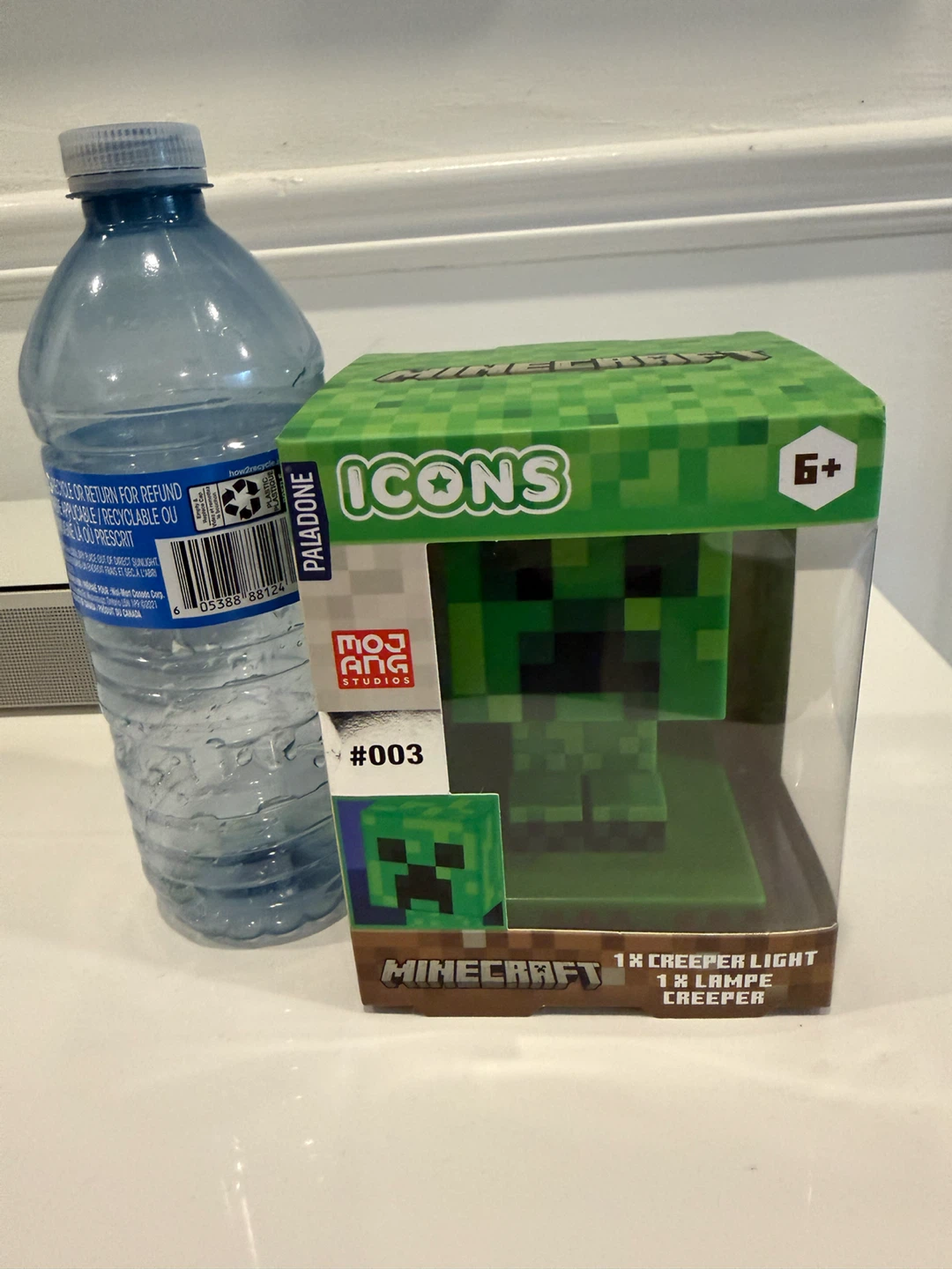 Brand new Minecraft Creeper nightlight lamp