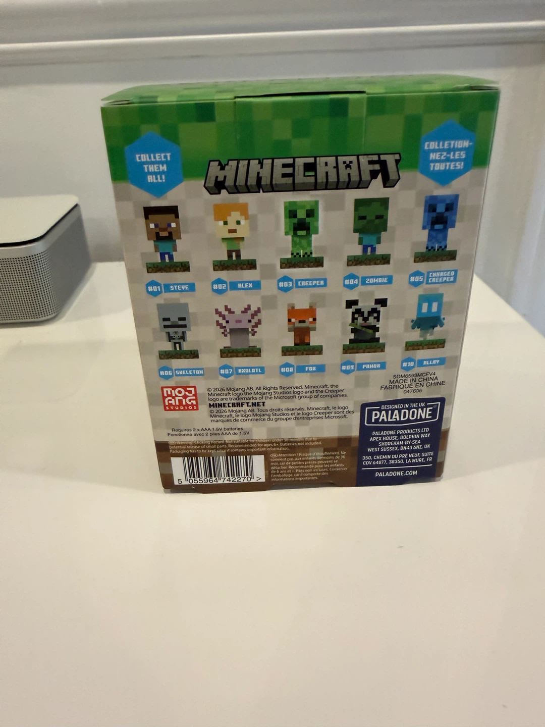 Brand new Minecraft Creeper nightlight lamp - photo 2