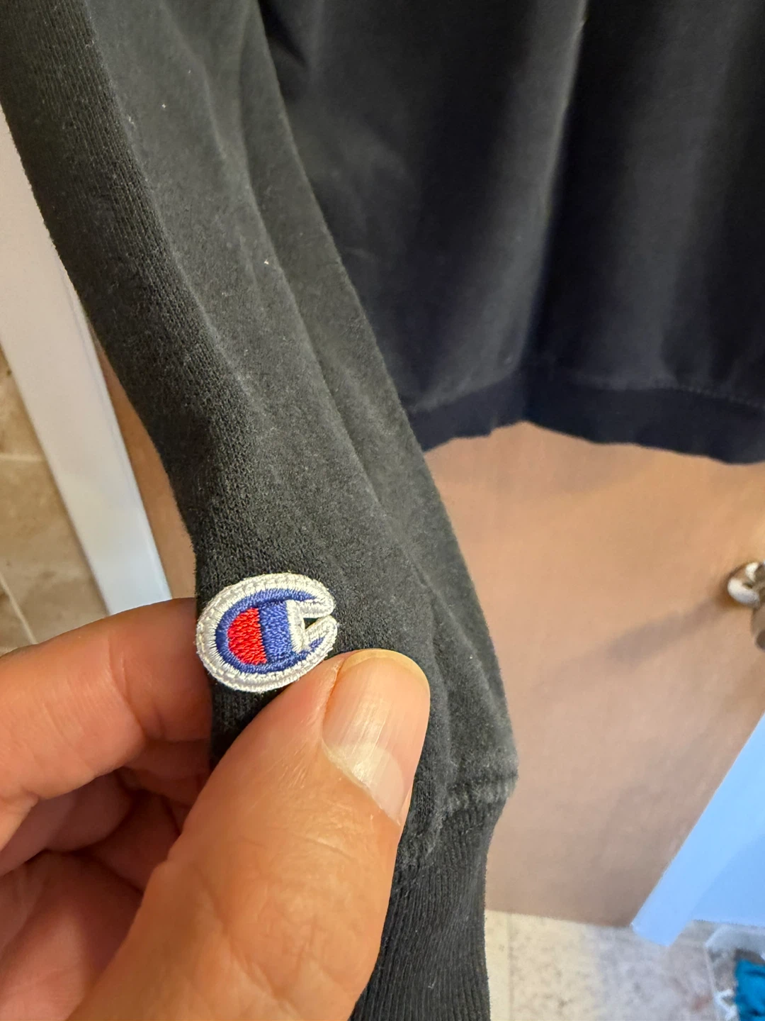 Champion Kids Black Hoodie - photo 5