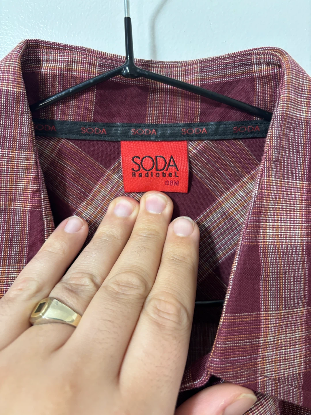 Soda Red Label Plaid Shirt - photo 2