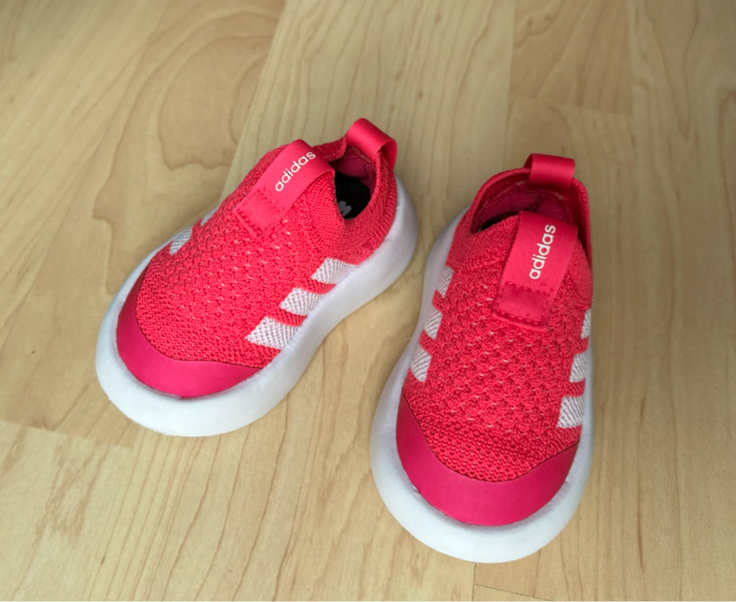 Adidas Kids Pink Sneakers Size 5K