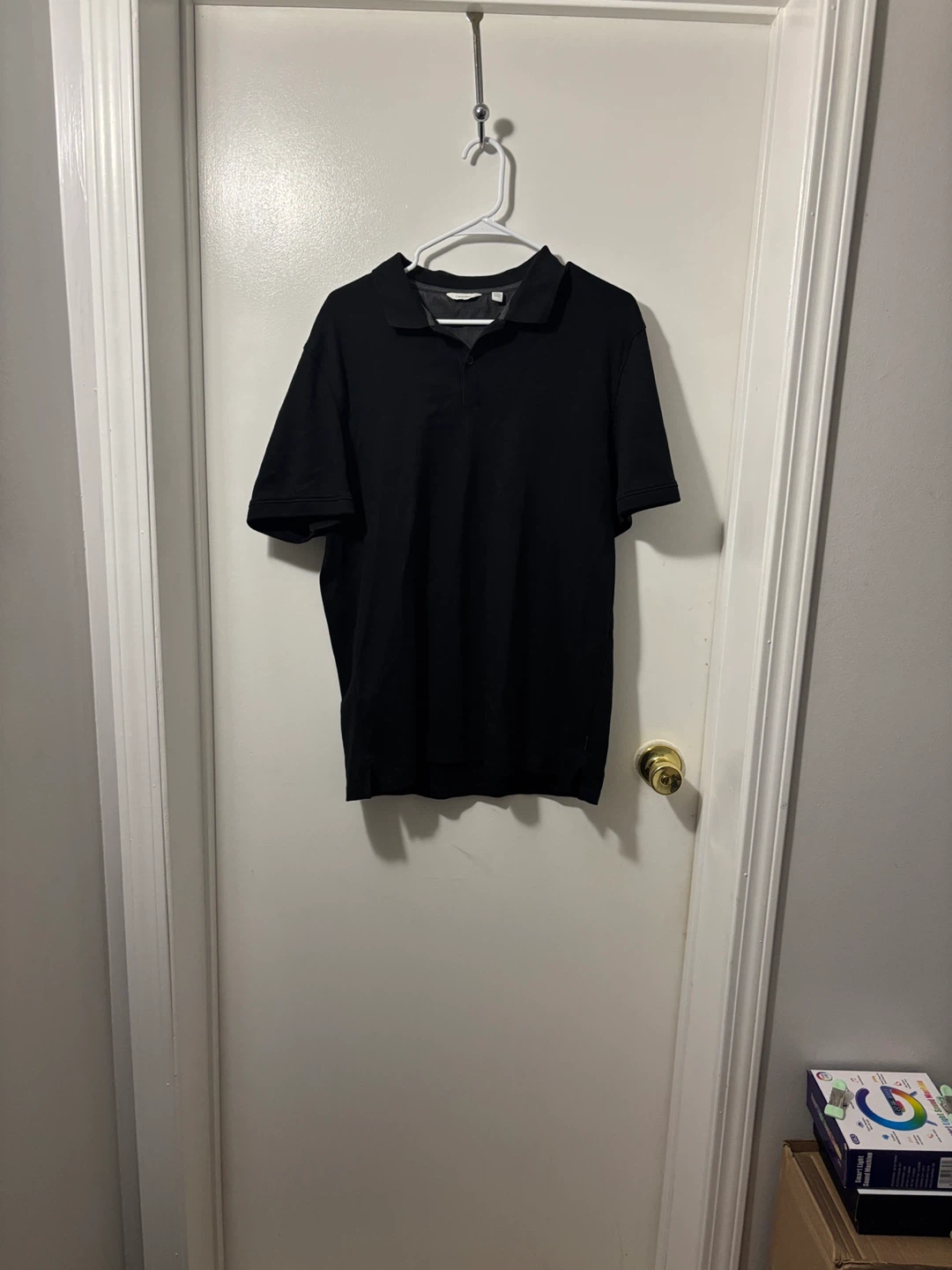 Calvin Klein Black Polo Shirt