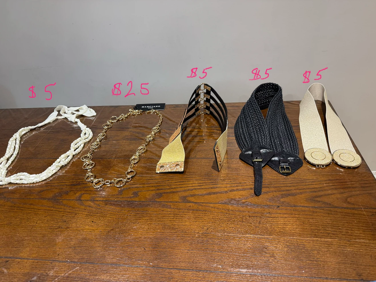 Assorted Women's Belts