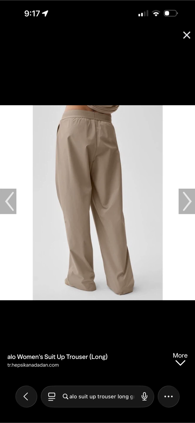 Alo Yoga Suit Up Trouser (Long)