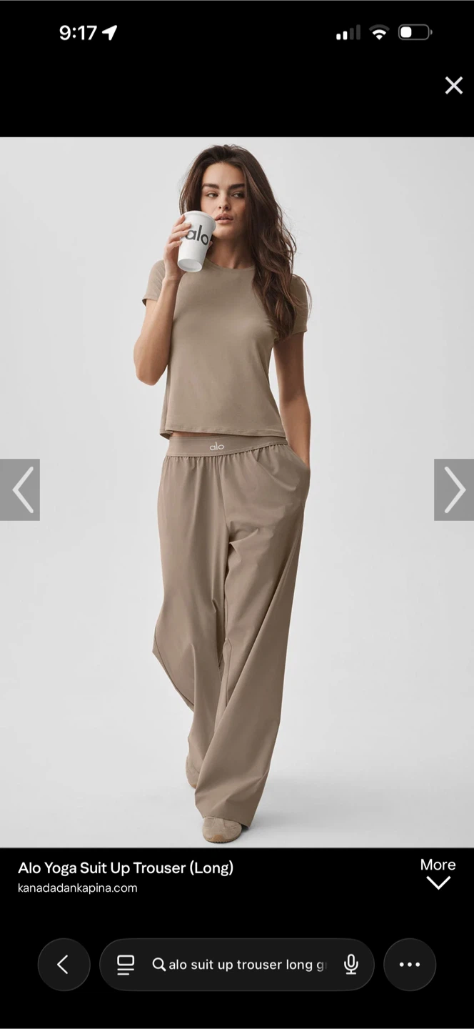 Alo Yoga Suit Up Trouser (Long) - photo 3