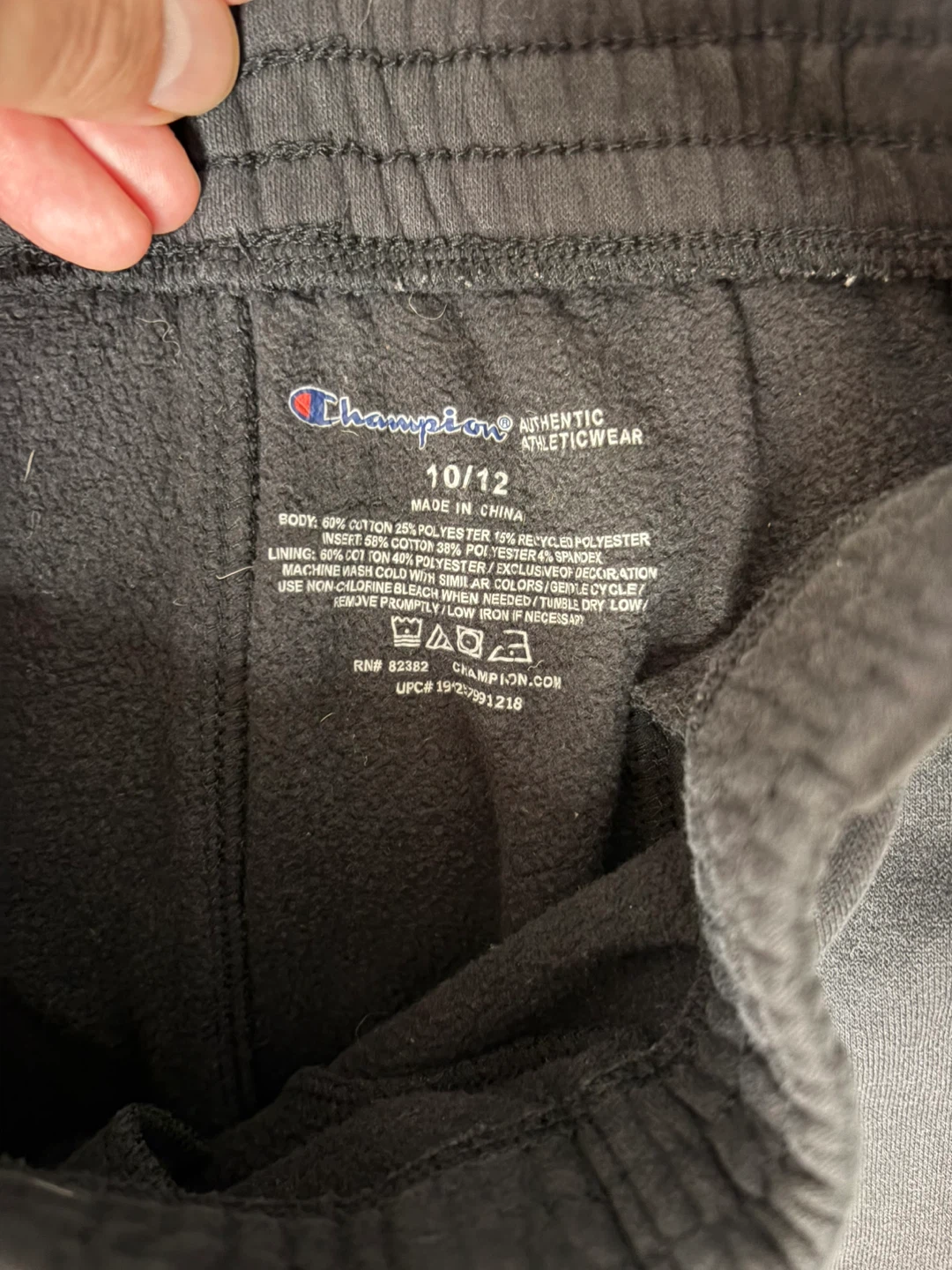 Champion Kids Black Jogger Pants - photo 2