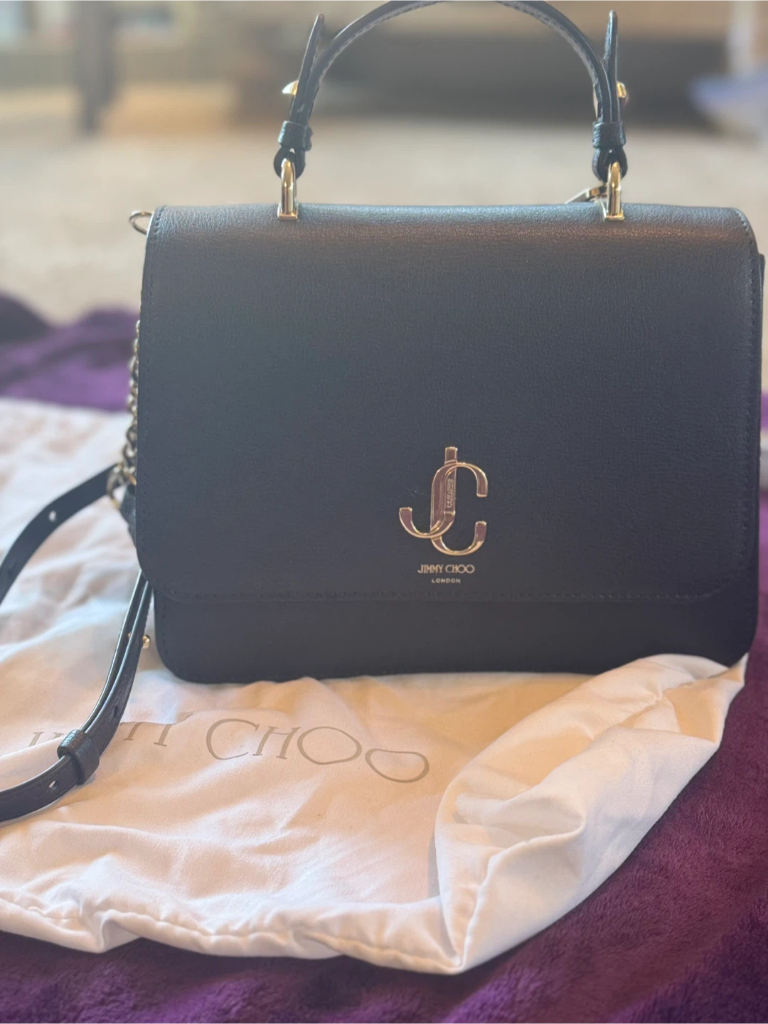 Jimmy Choo Black Handbag