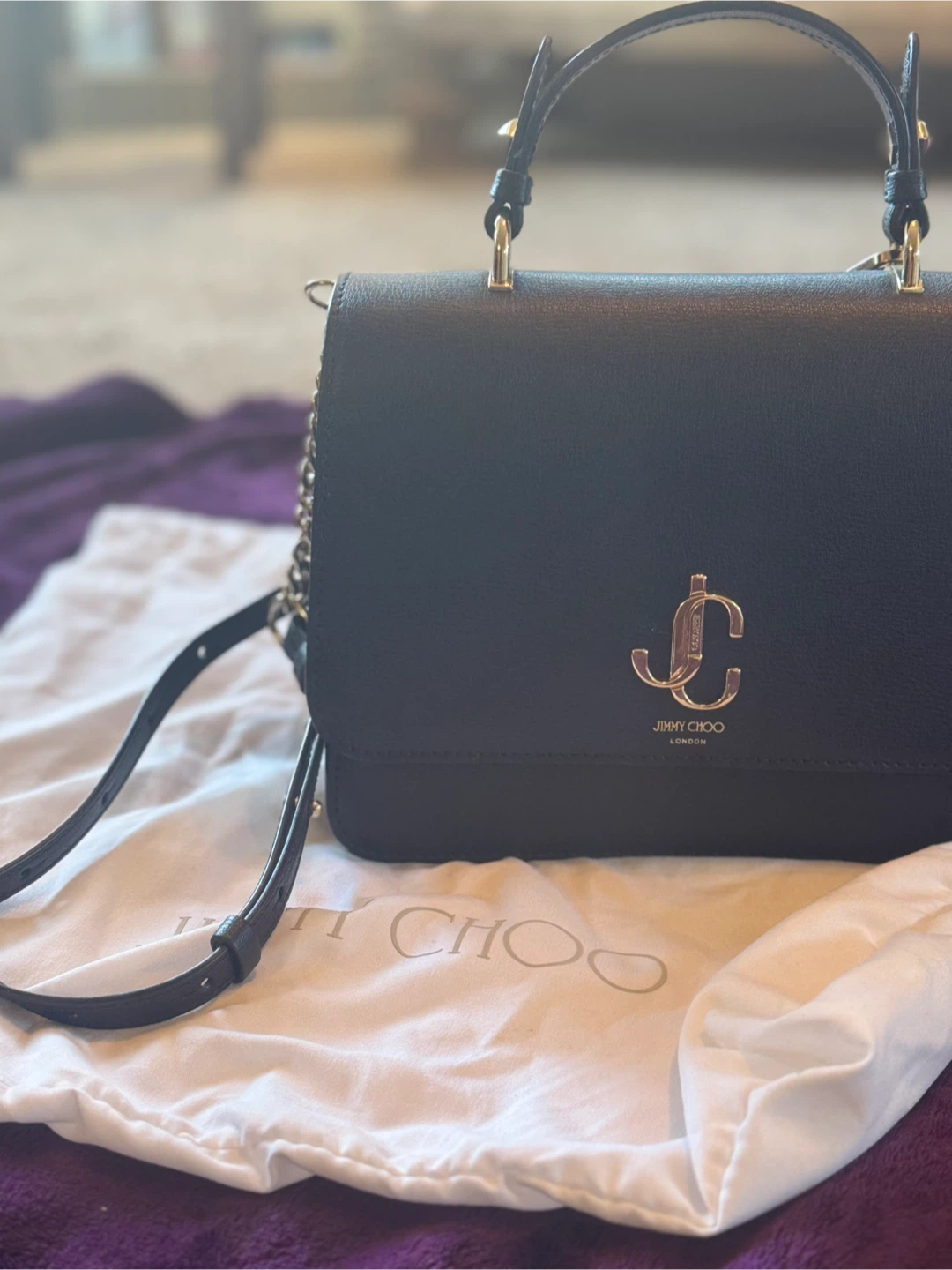 Jimmy Choo Black Handbag - photo 2
