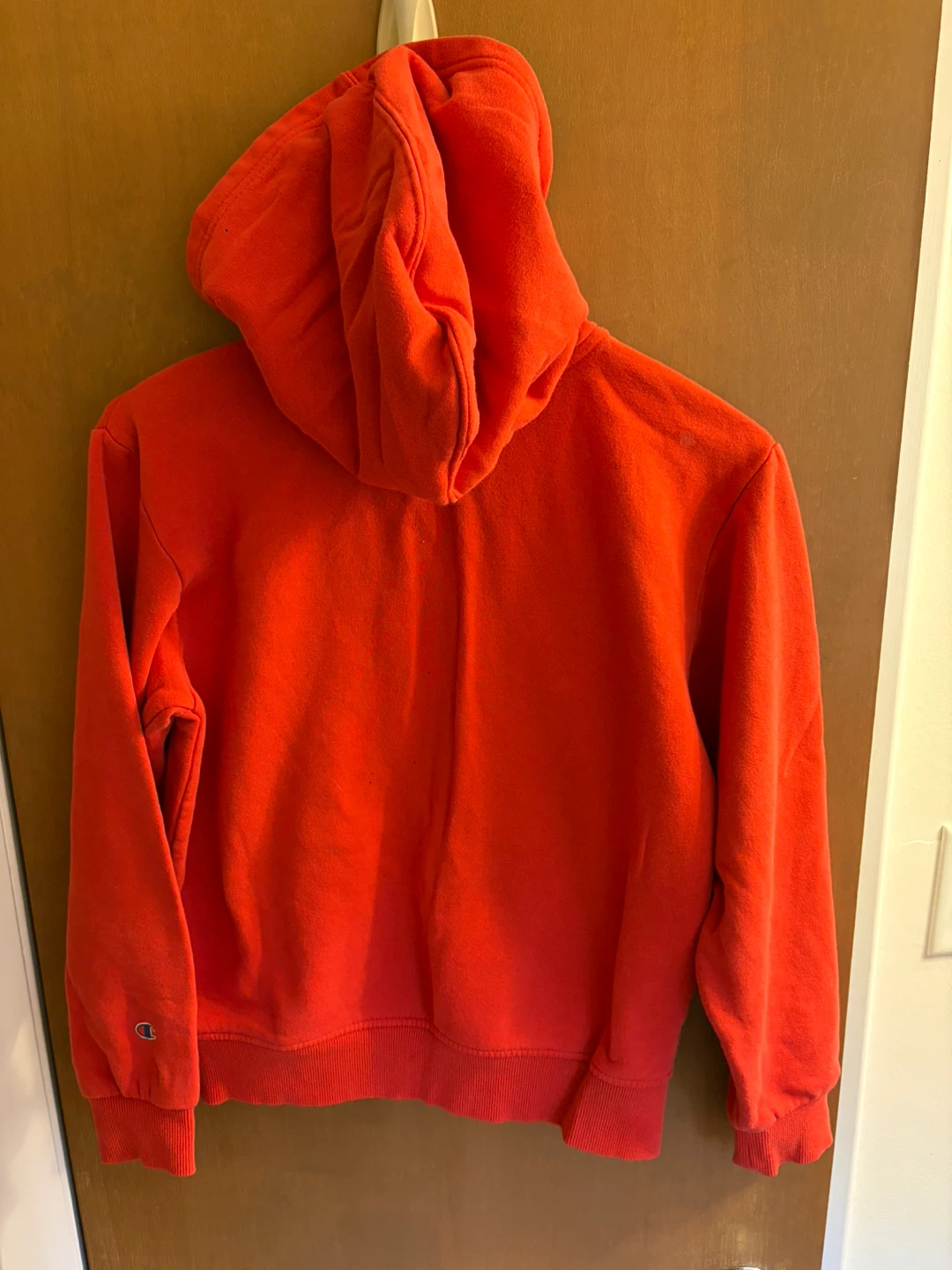 Champion Kids Camo Logo Hoodie Red - See Pics & Description - photo 4