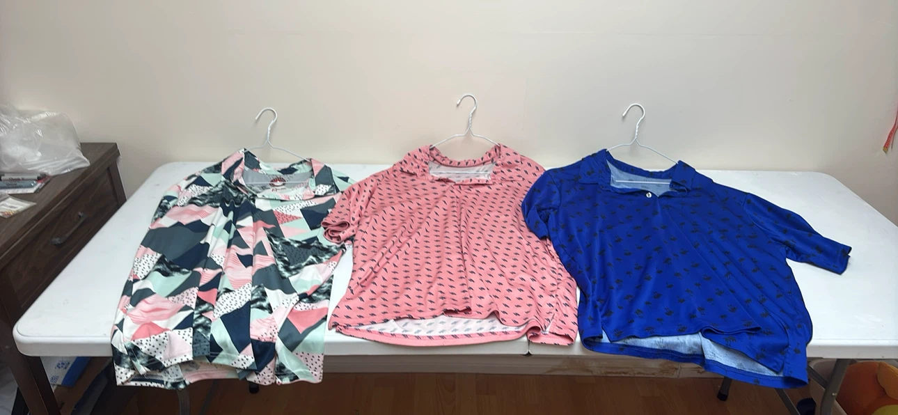 Three Men's Polo Shirts