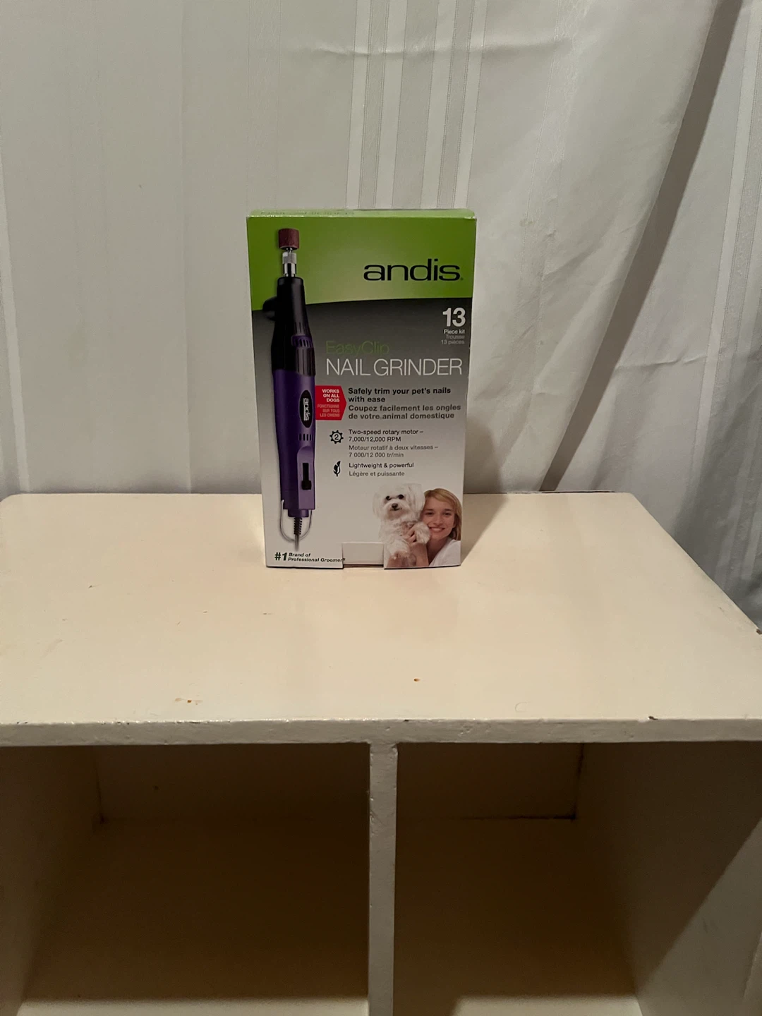 Andis EasyClip Nail Grinder 13-Piece Kit