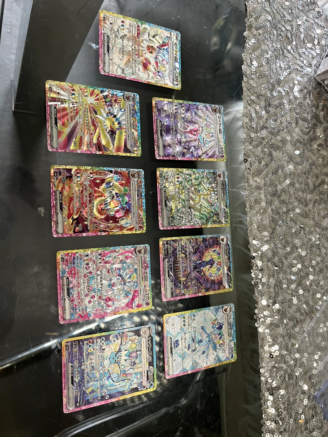 Pokemon lot of 9 Japanese sar custom cards - photo 2