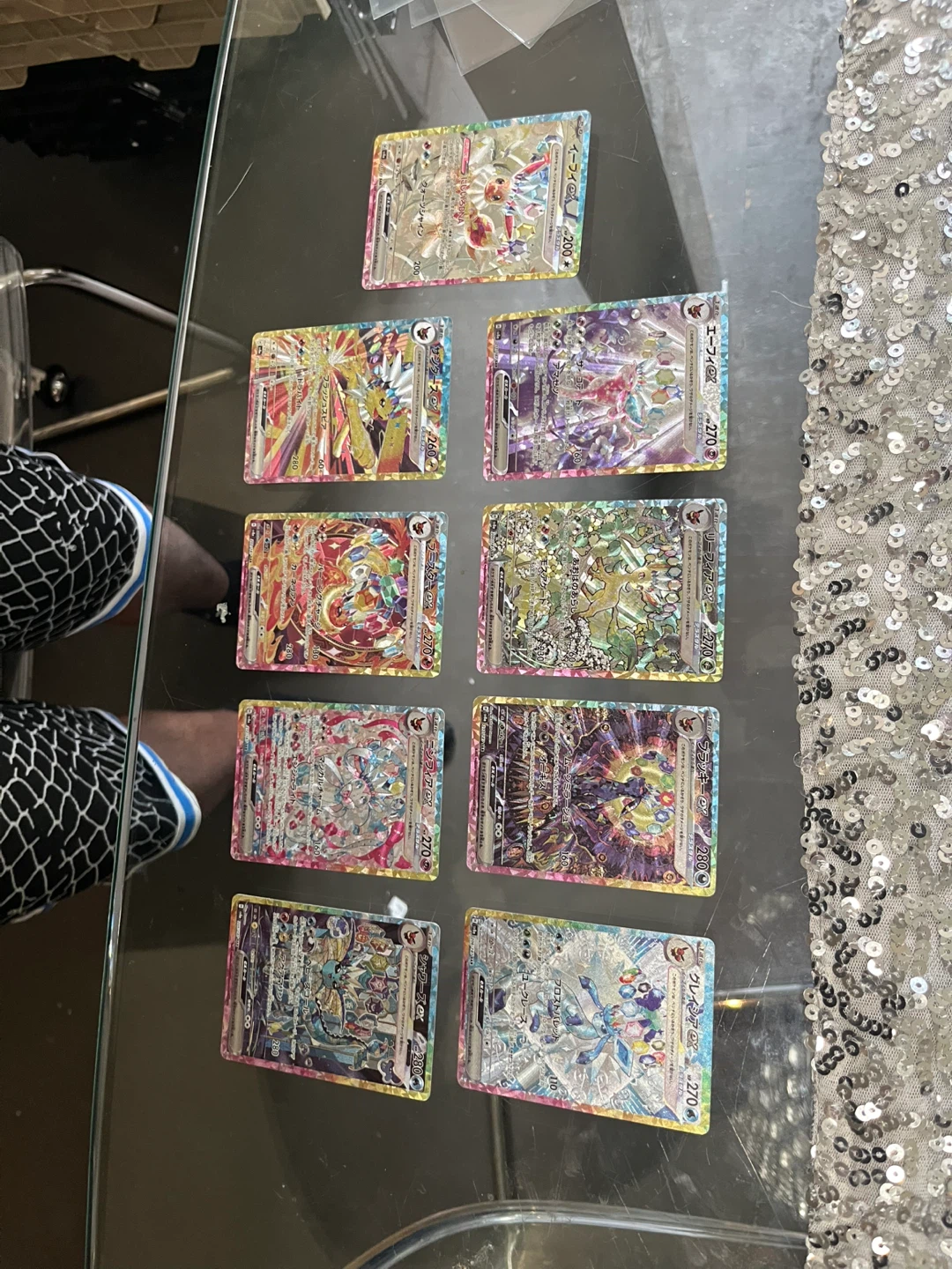Pokemon lot of 9 Japanese sar custom cards - photo 3