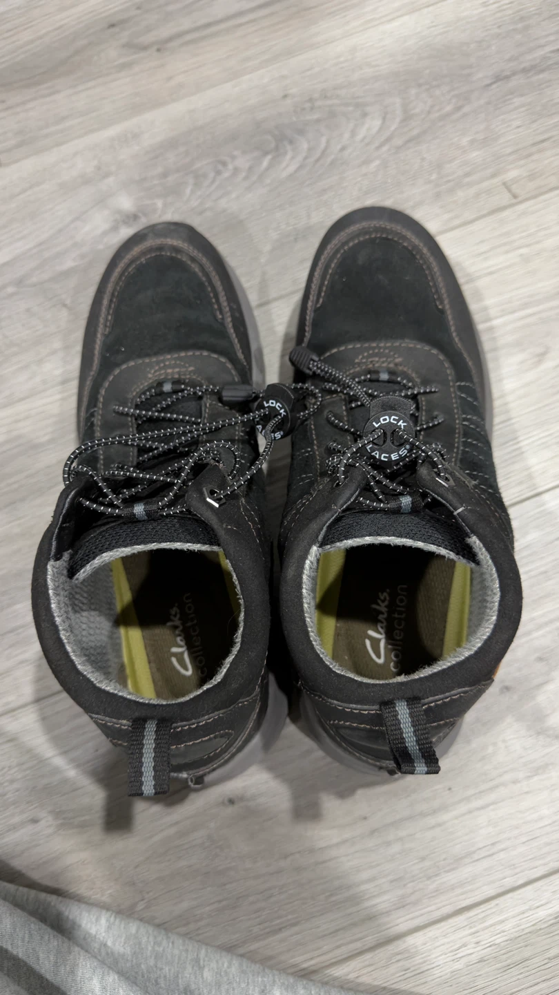 Clarks Collection Black Ankle Boots