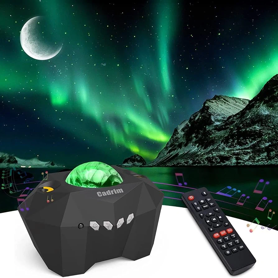 Cadrim Star Light Projector Aurora with Moon - New