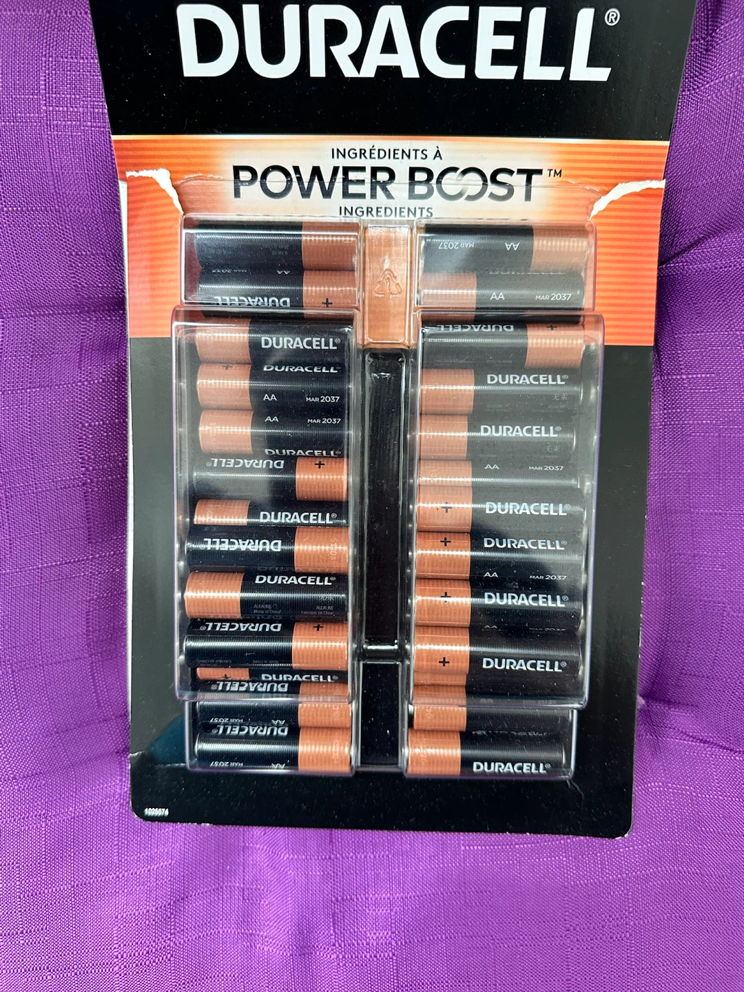 Duracell AA batteries-30 count