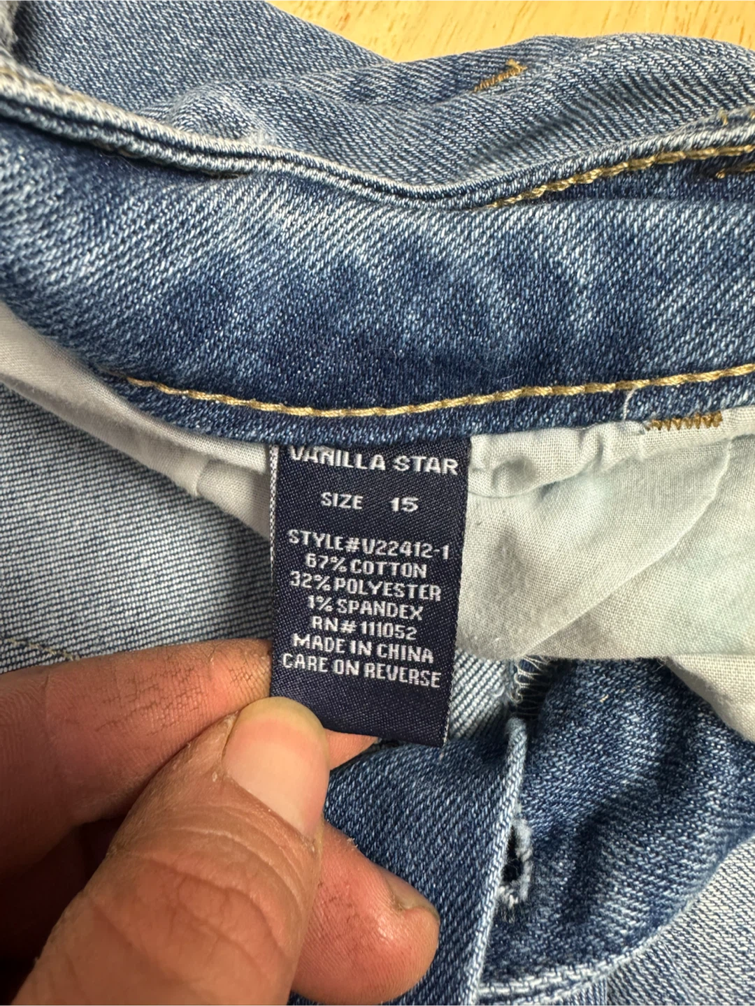 Vanilla Star High Rise Skinny Jeans Size 15 - photo 5
