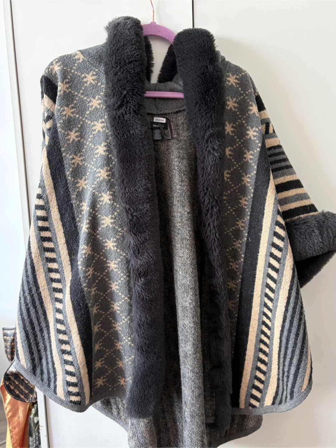 Modena Hooded Poncho