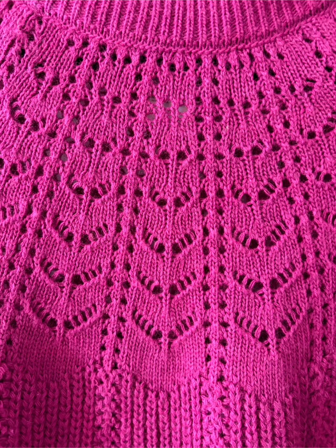 B Betta Pink Knit Sweater - photo 2