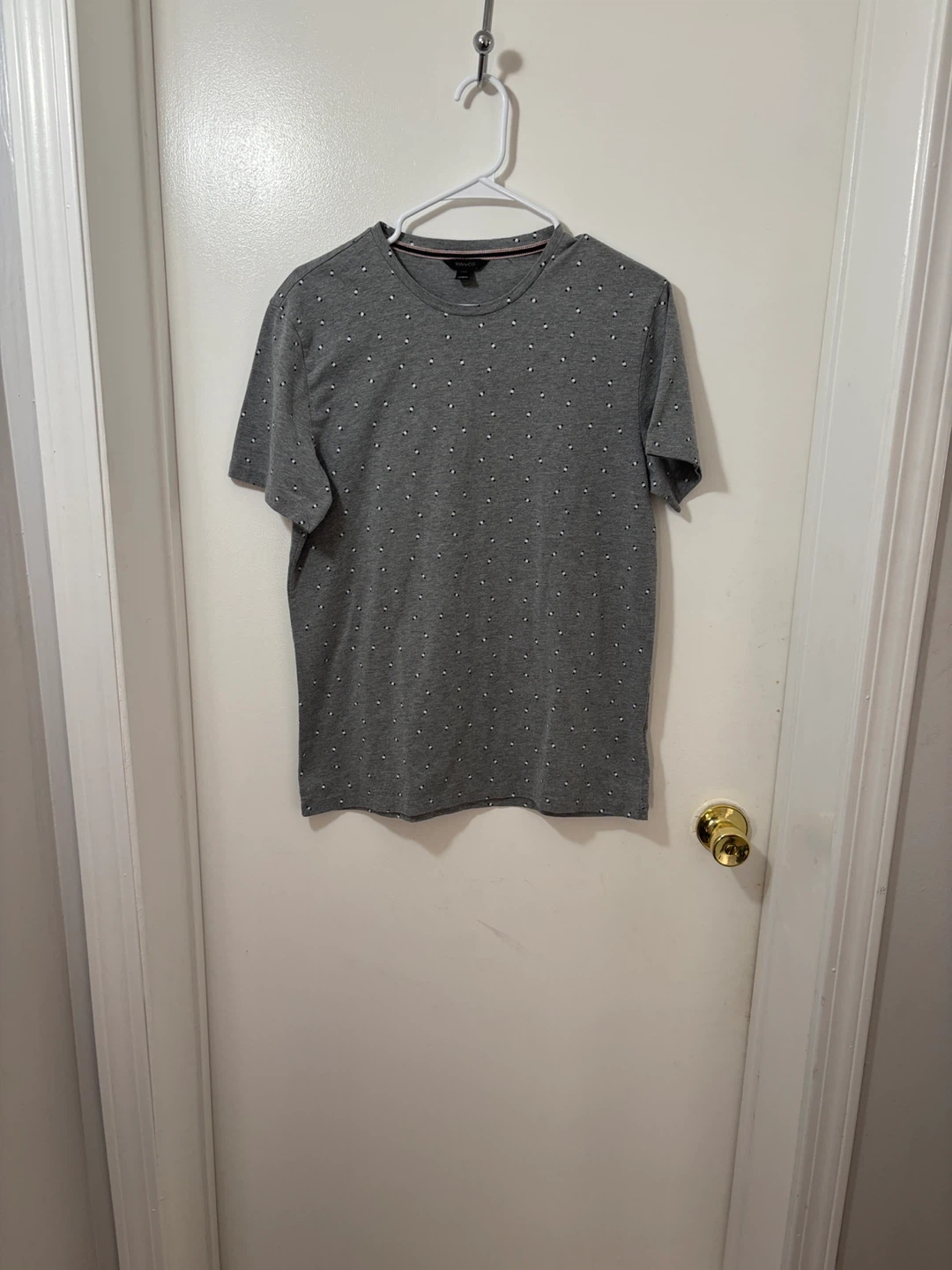 RW&Co. Grey Watch Print T-Shirt