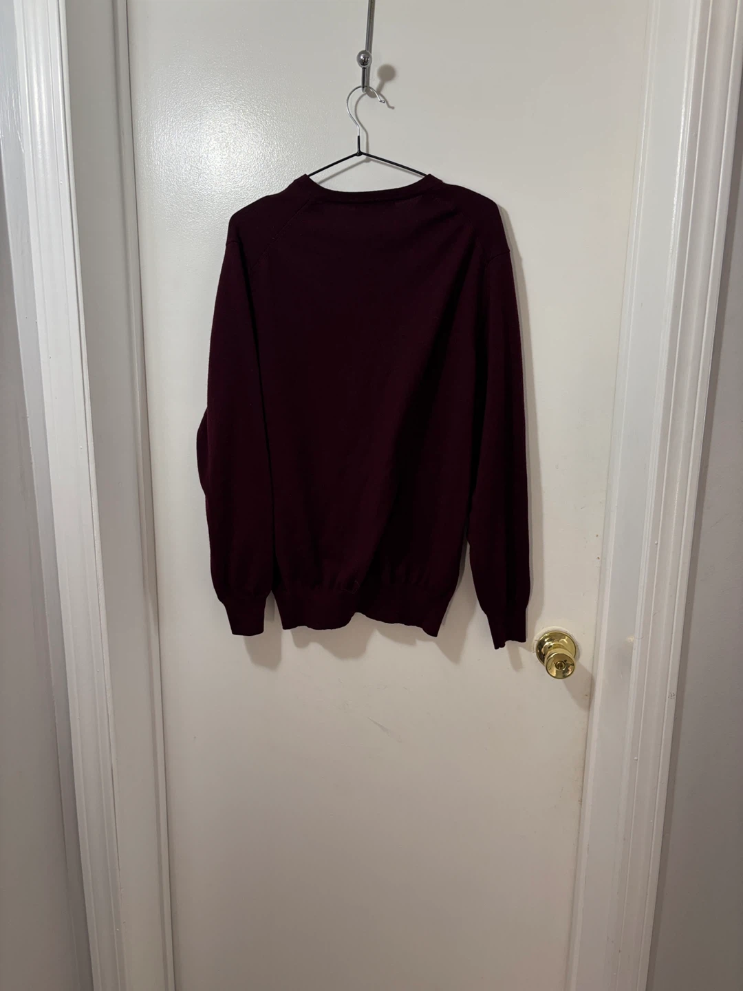 Britches Burgundy V-Neck Sweater XL - photo 3