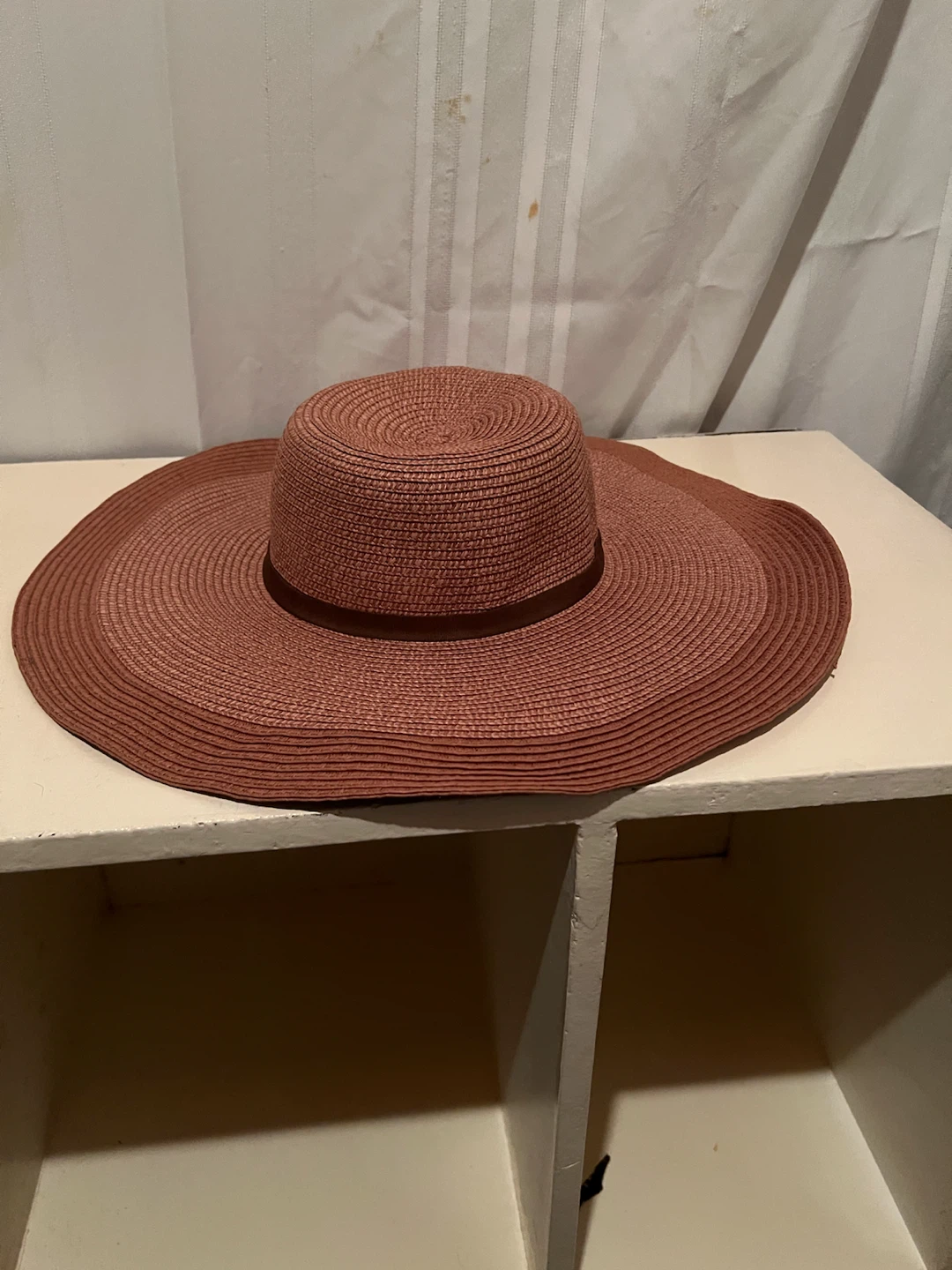 Wide Brim Straw Sun Hat