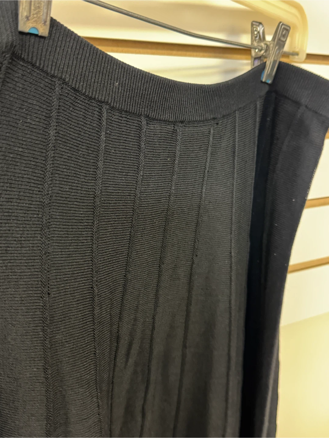 Grace Dane Lewis Black Knit Skirt - photo 4