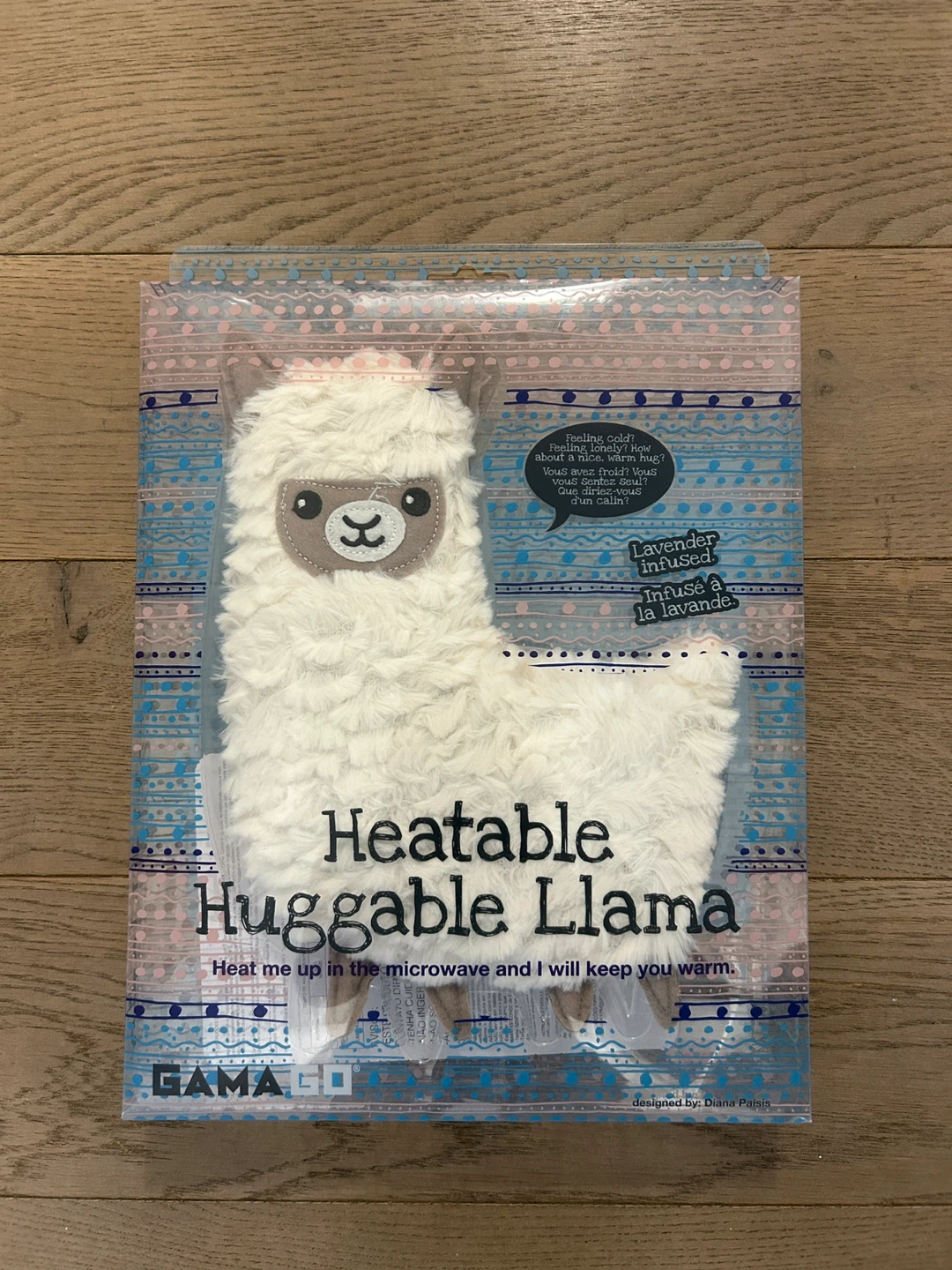 GAMAGO Heatable Huggable Llama