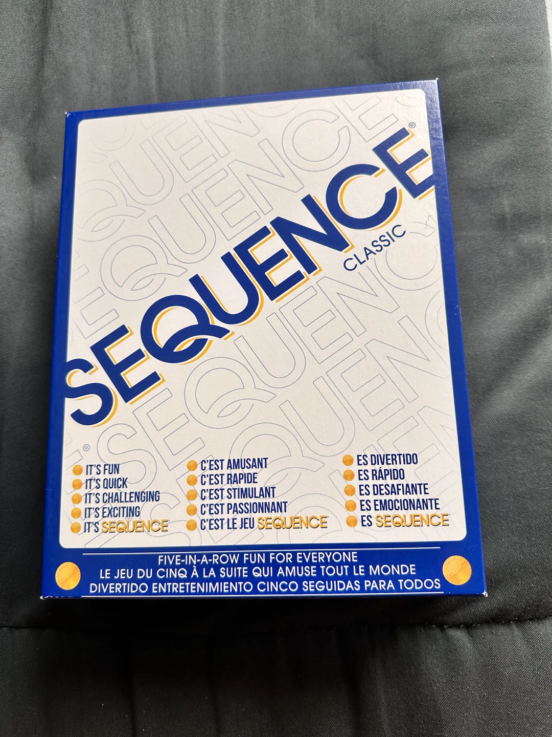 Sequence board game, card packs, and Uno cards - photo 2