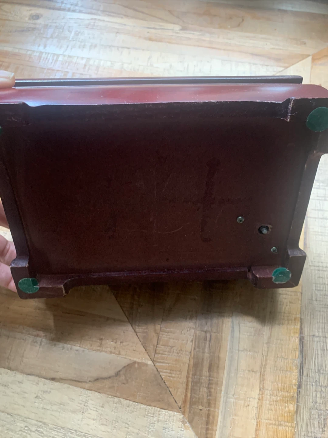 Wooden Jewelry Box with Mirror - photo 5