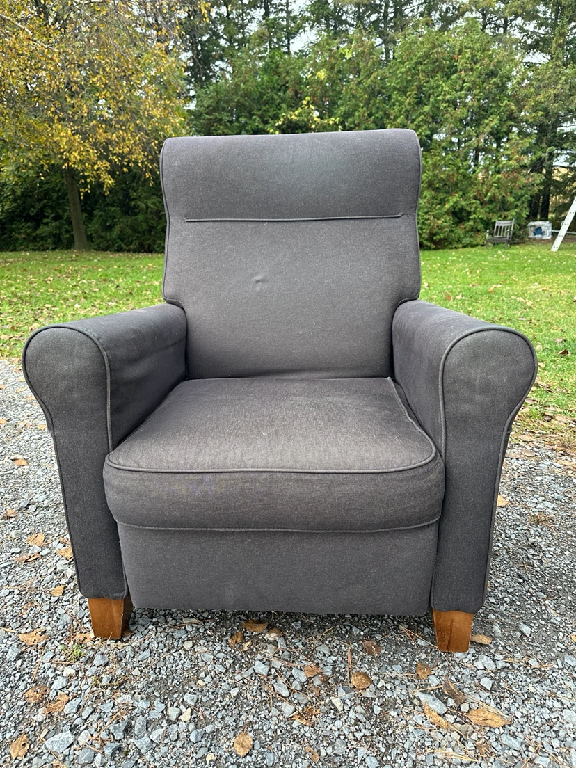 Grey IKEA MUREN Recliner Chair (CAN DELIVER)