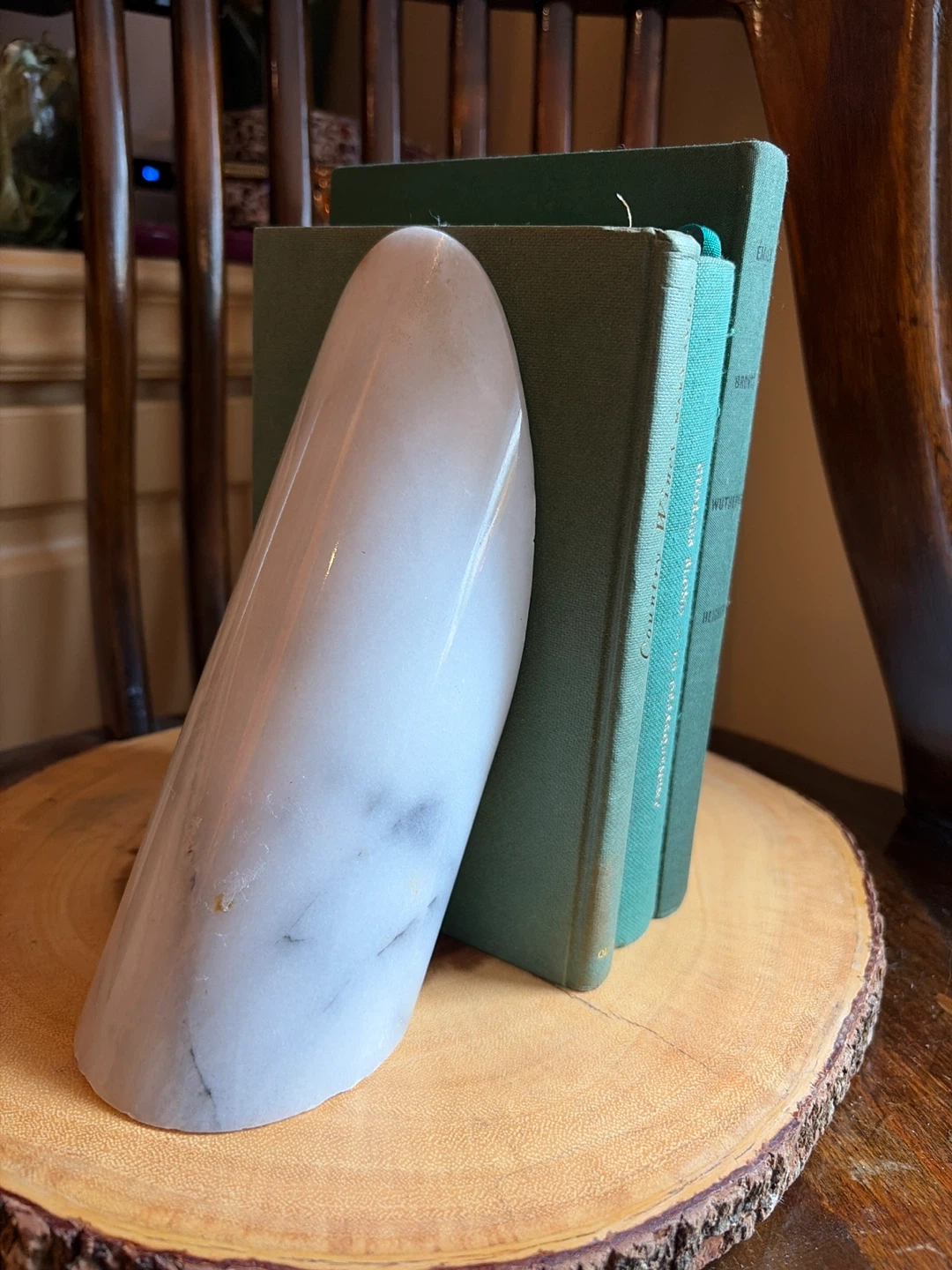 Timeless Elegance Set of Two Marble Bookends - photo 3