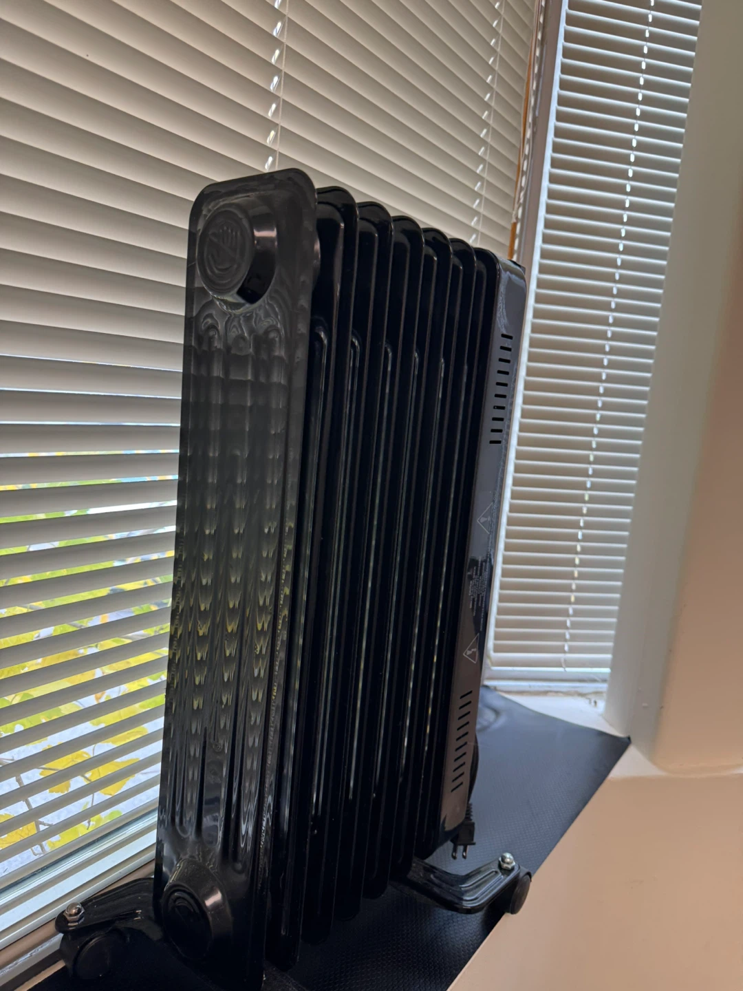 Black Oil-Filled Space Heater - photo 3
