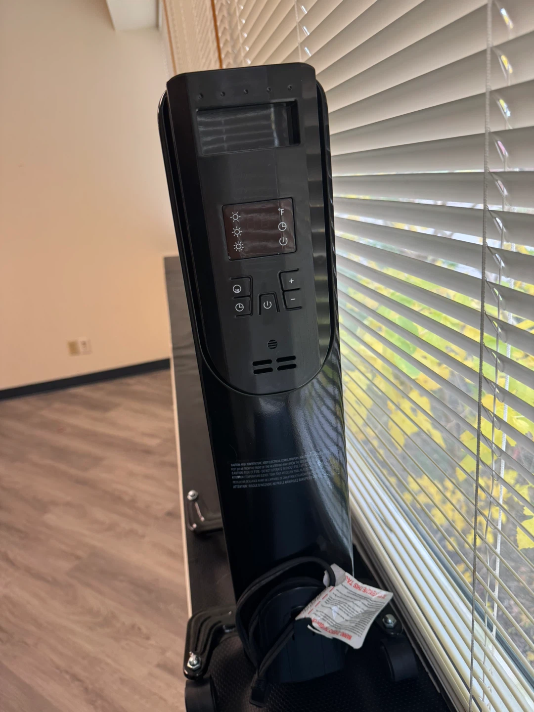 Black Oil-Filled Space Heater - photo 4