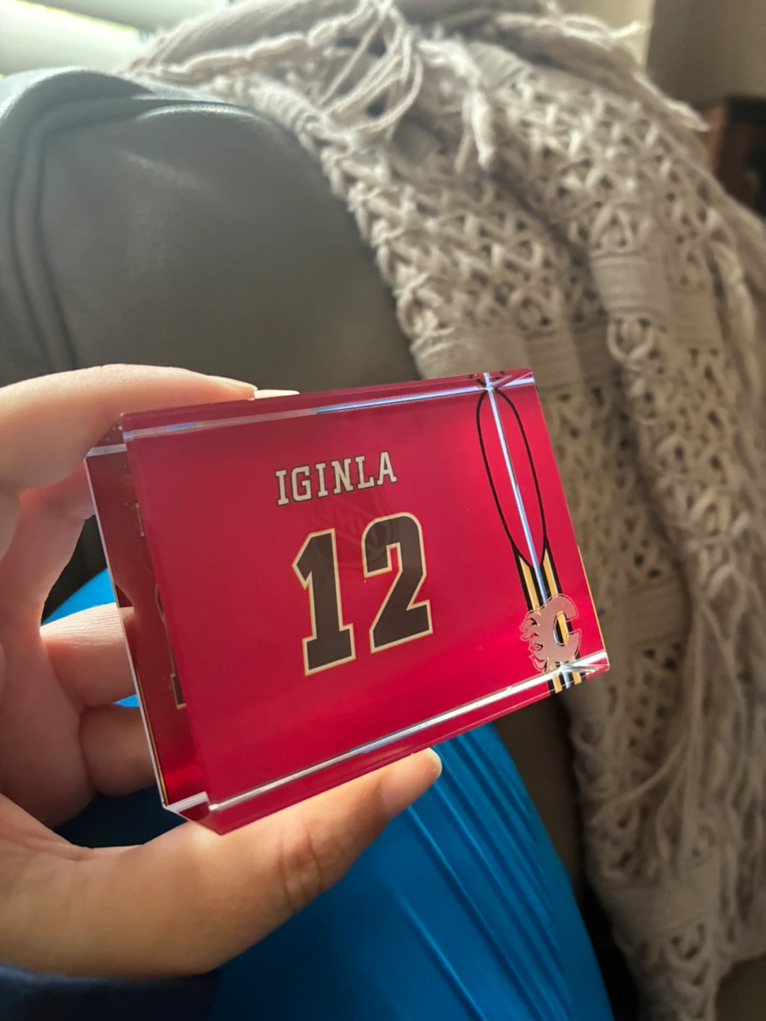 Jarome Iginla Imagix Acrylic Collectible - photo 2