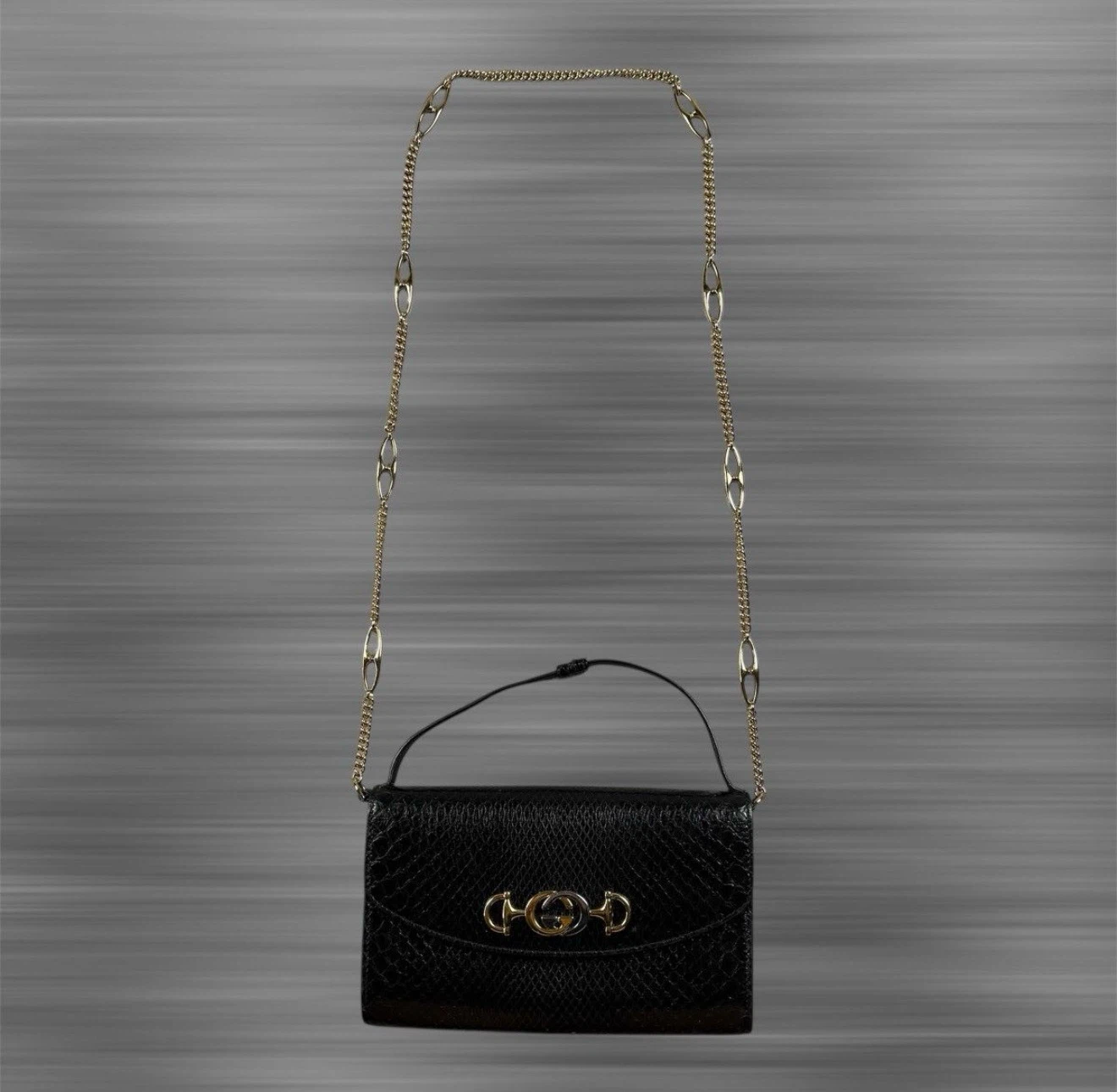 Gucci Zumi Shoulder Bag Python Mini - photo 3