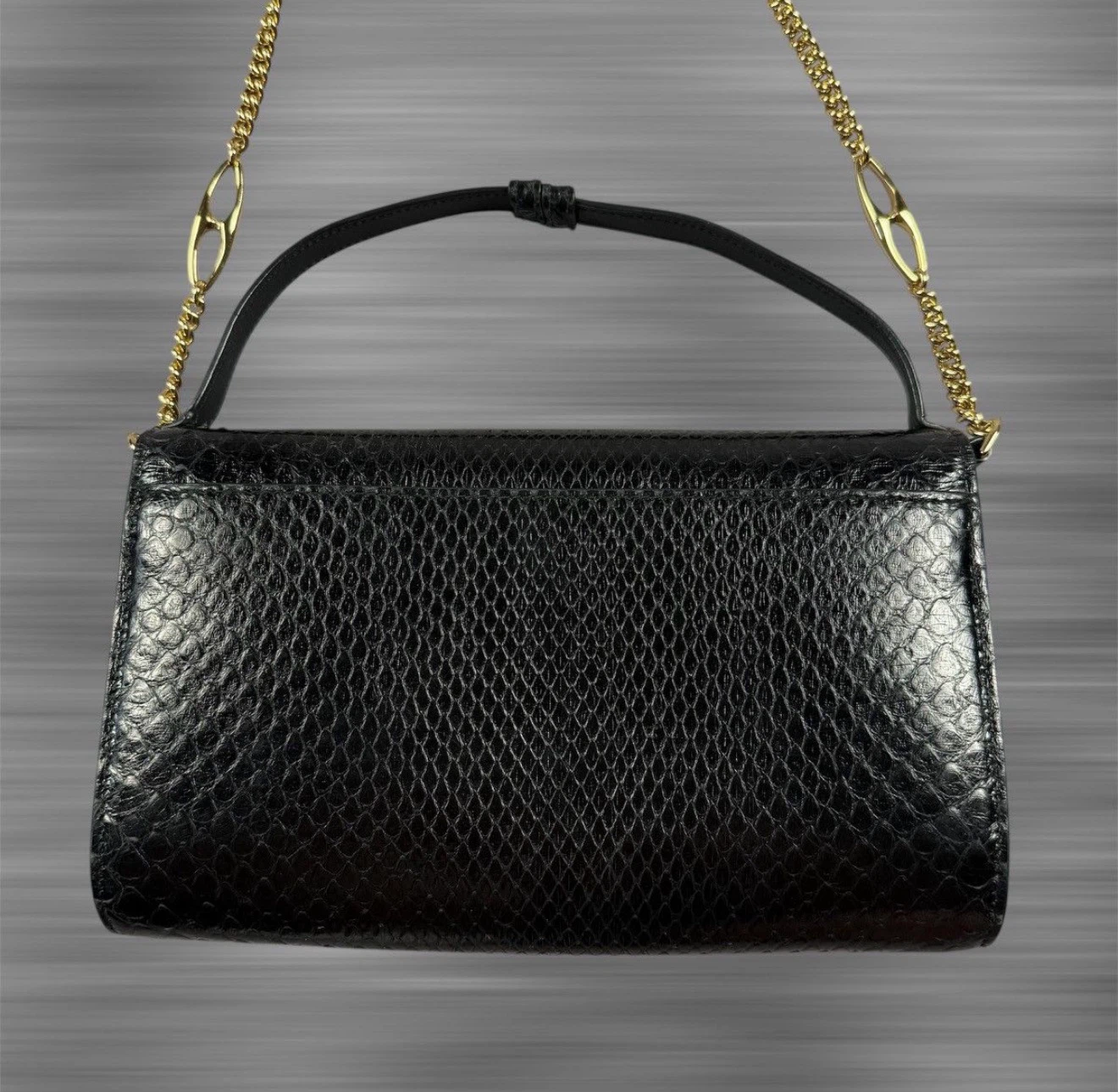 Gucci Zumi Shoulder Bag Python Mini - photo 5