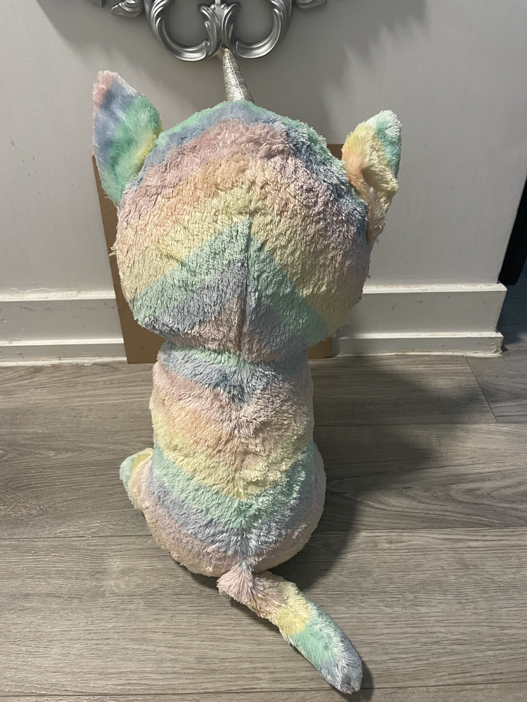 Ty Beanie Boos Pastel Rainbow Unicorn Plush - photo 2