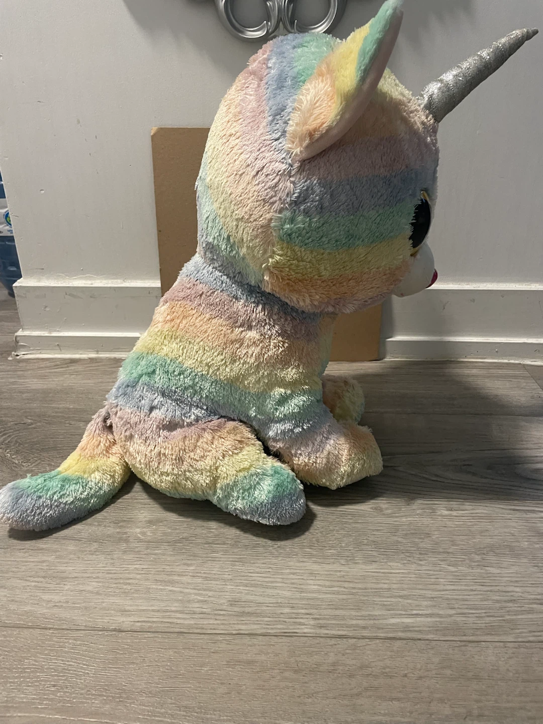 Ty Beanie Boos Pastel Rainbow Unicorn Plush - photo 3