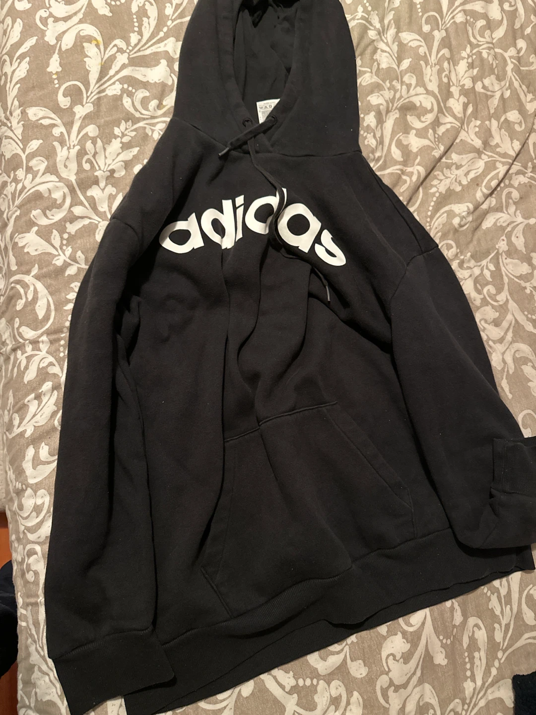 Black Adidas Hoodie - photo 3
