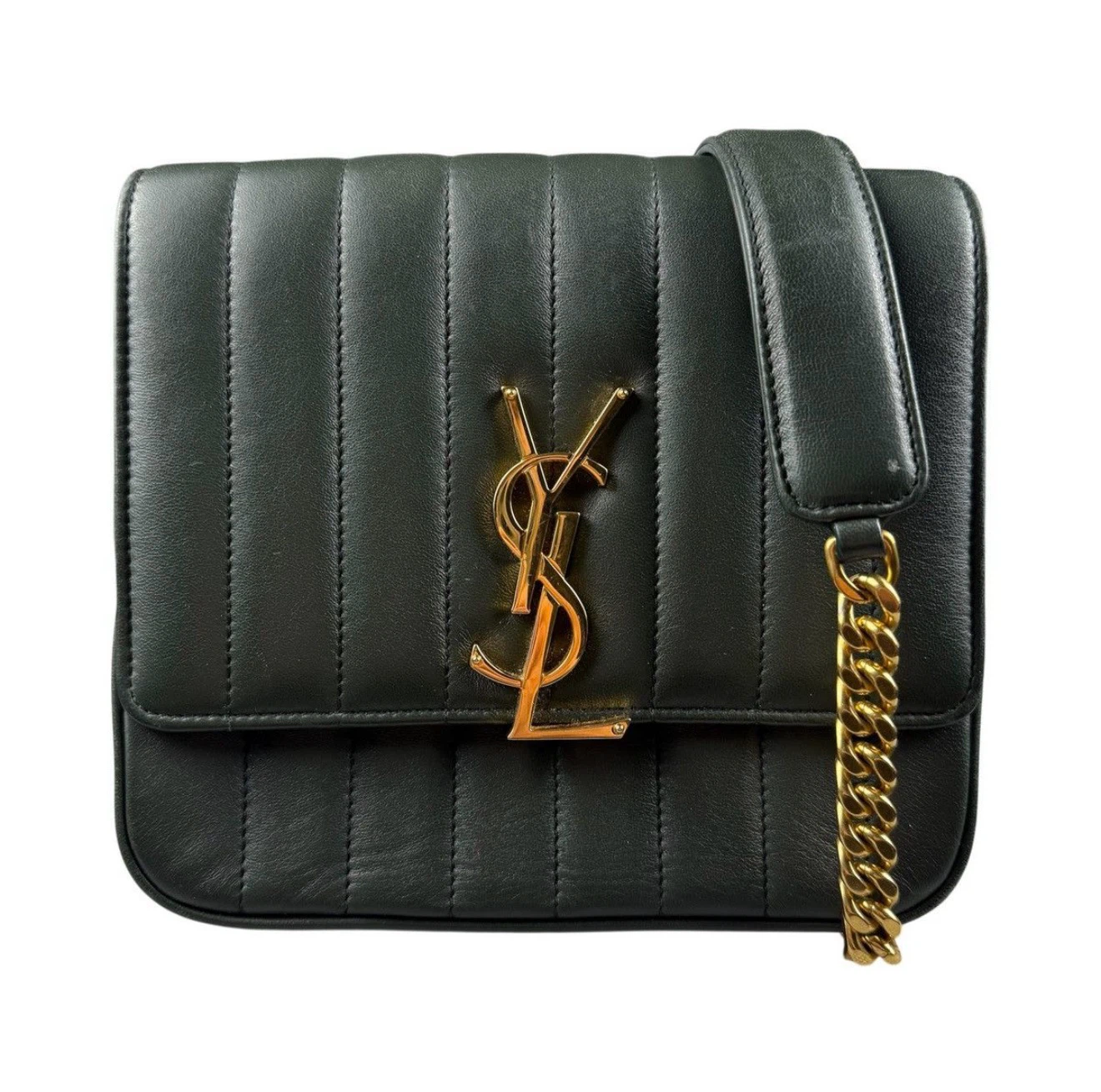 Saint Laurent YSL Vicky Camera Bag Black