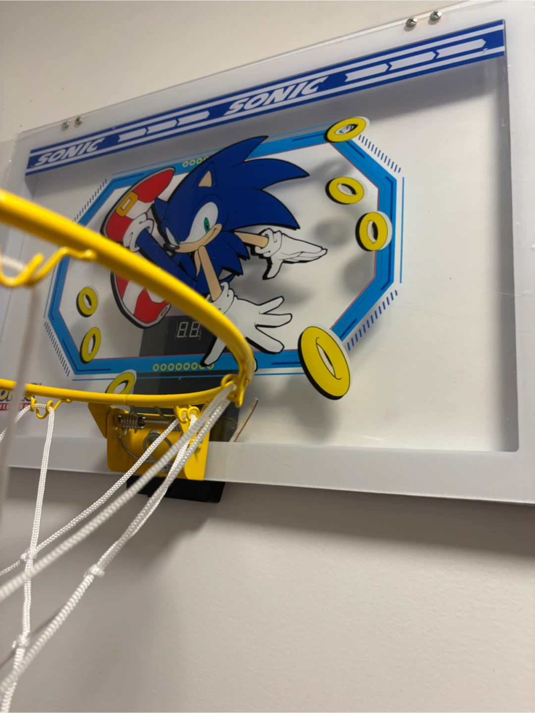 Sonic the Hedgehog Over-the-Door Basketball Hoop - photo 3