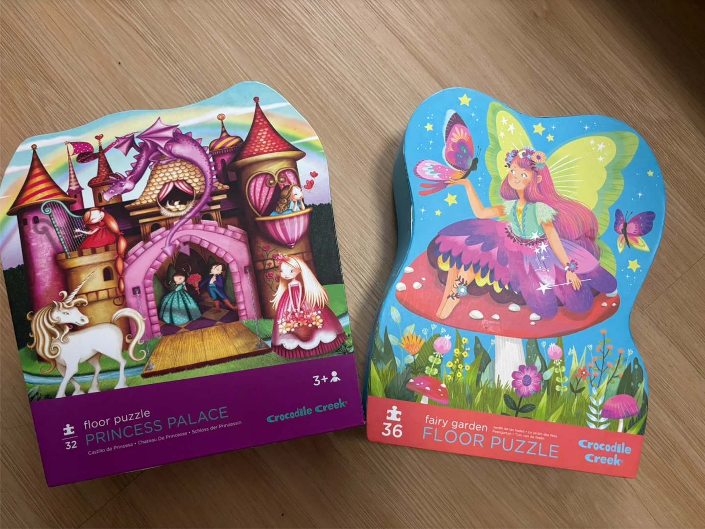 2 Crocodile Creek Floor Puzzles