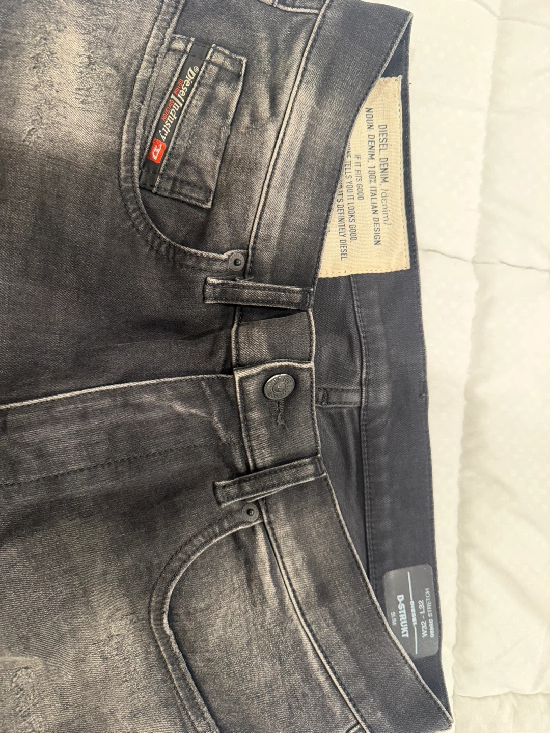 Diesel D-Strukt Slim Jeans W32 L32 - photo 3
