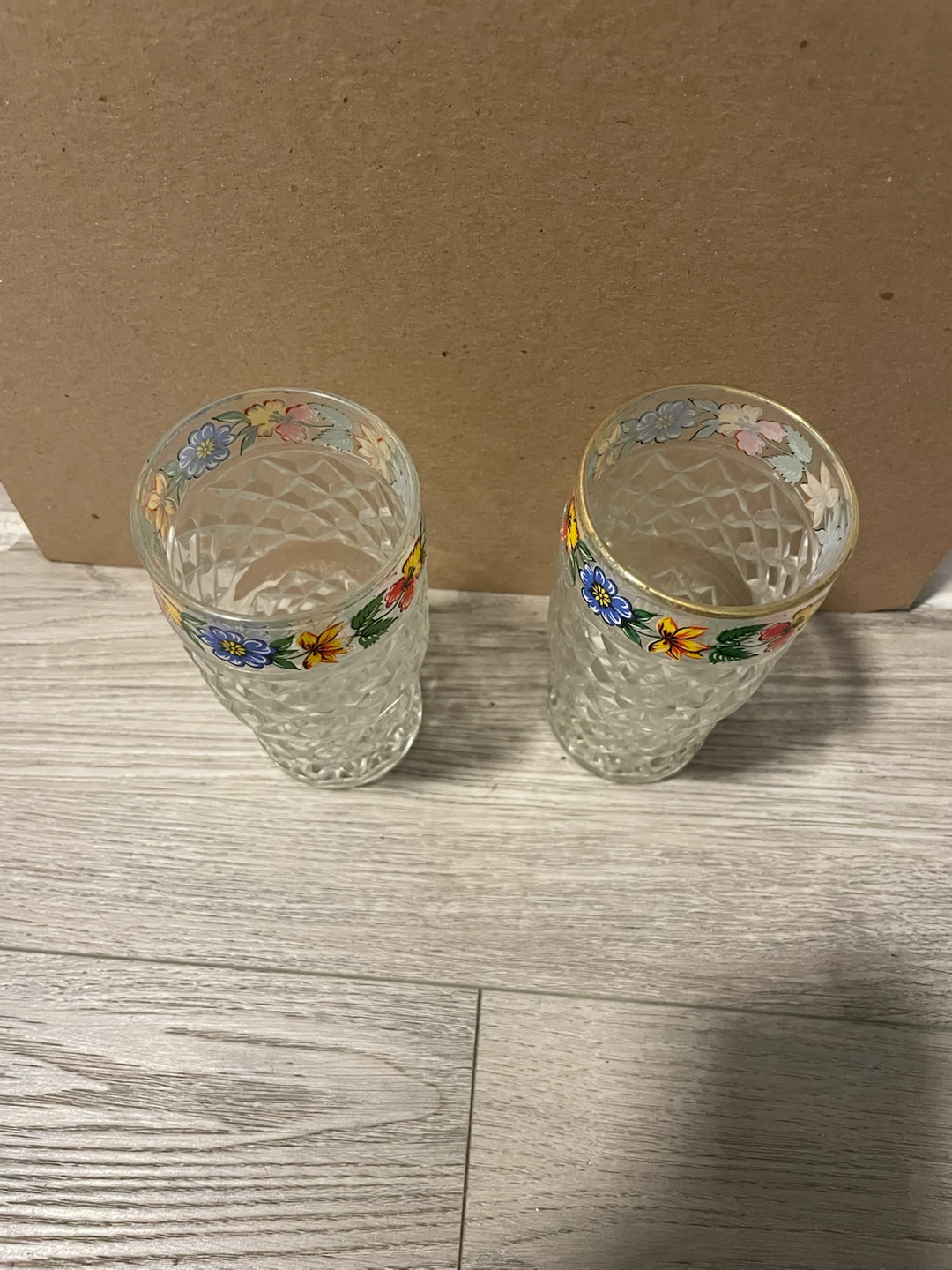 Floral Patterned Glass Tumblers - photo 3
