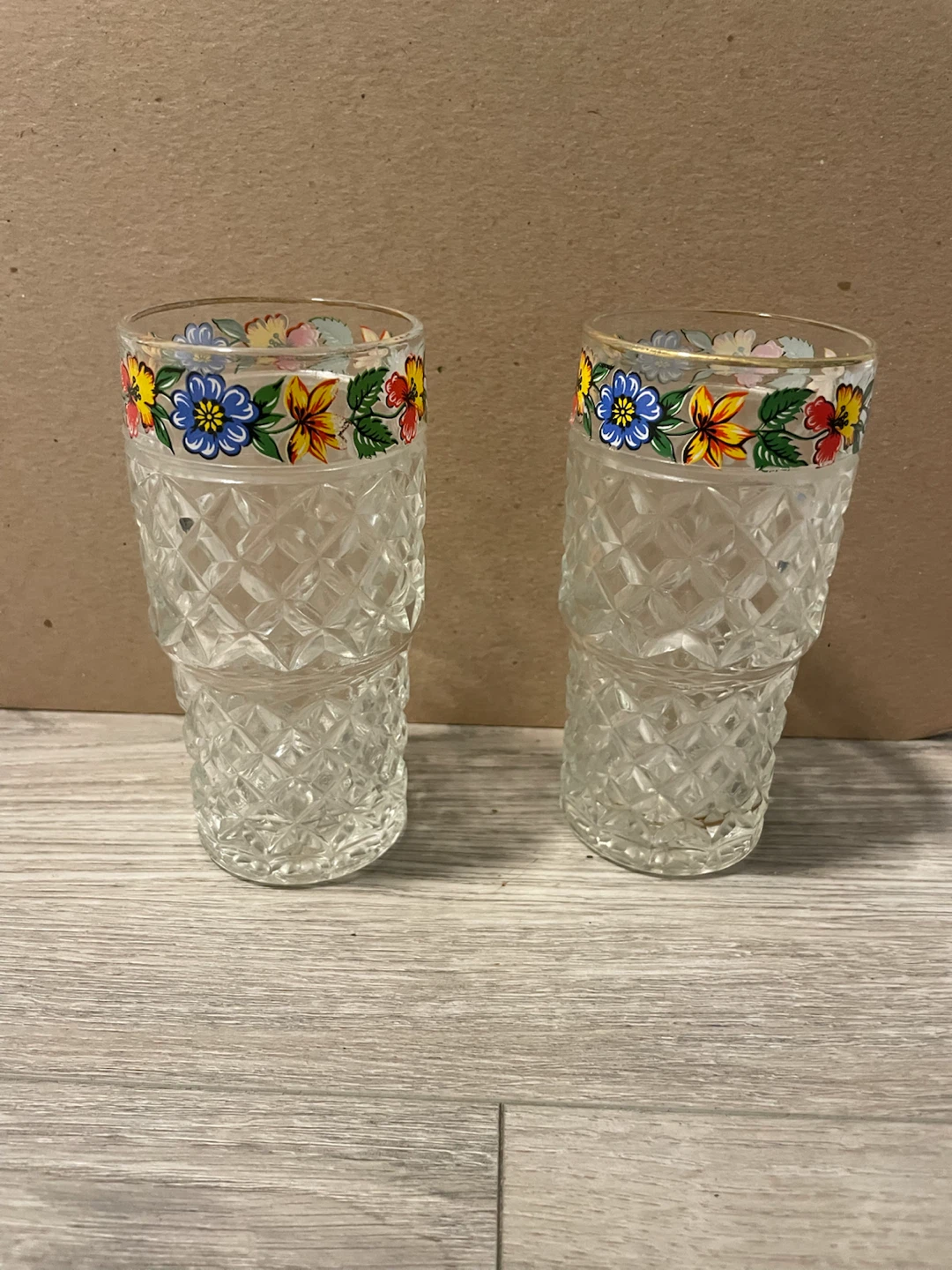 Floral Patterned Glass Tumblers - photo 4