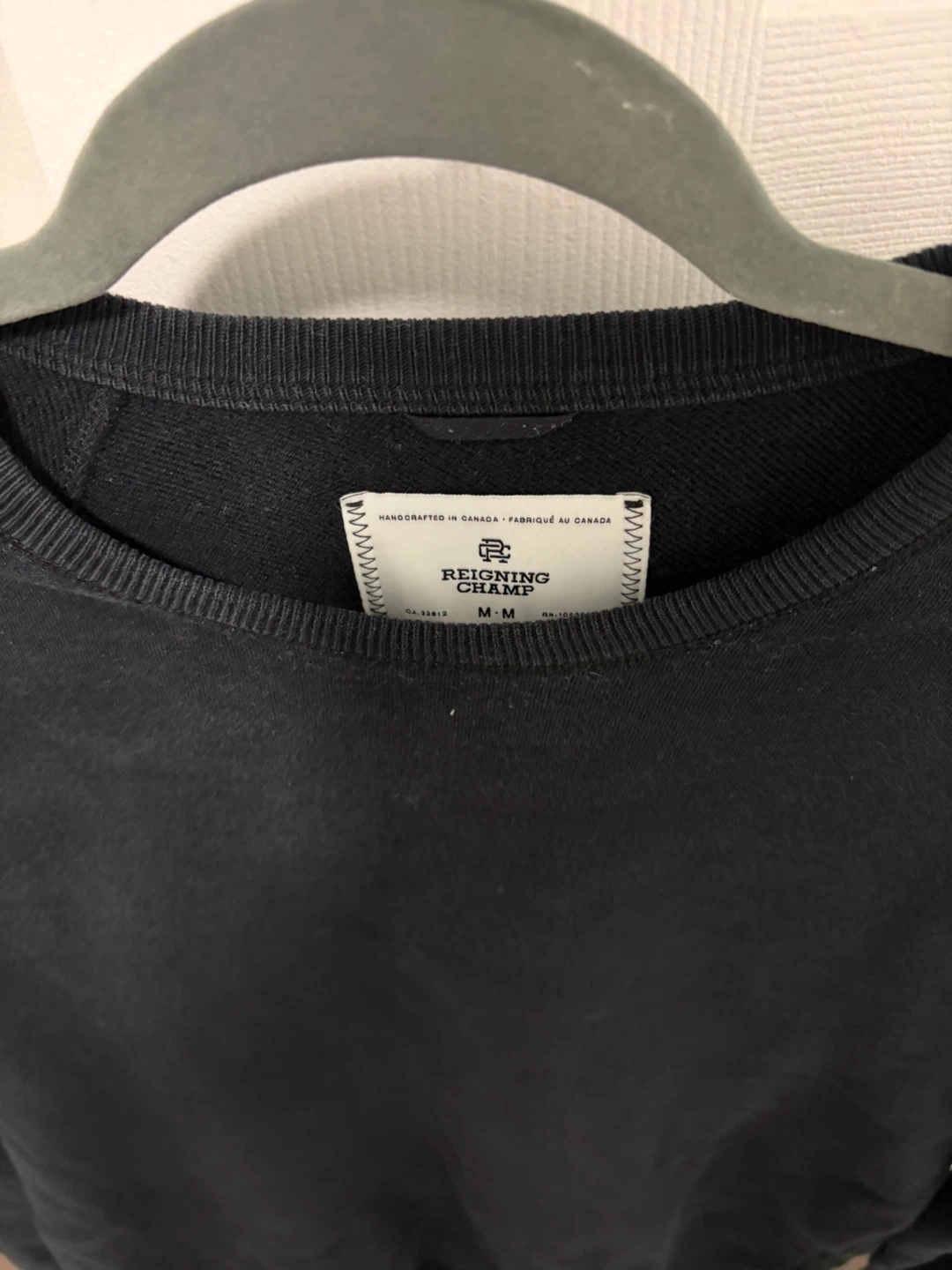 Reigning Champ Sweatshirt - Black - Men’s Medium