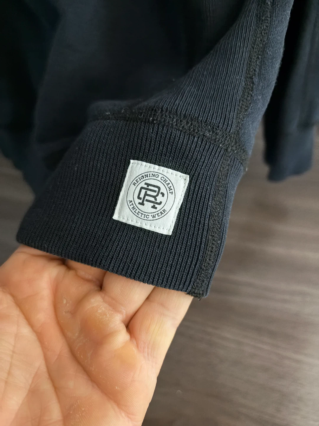 Reigning Champ Sweatshirt - Black - Men’s Medium - photo 3