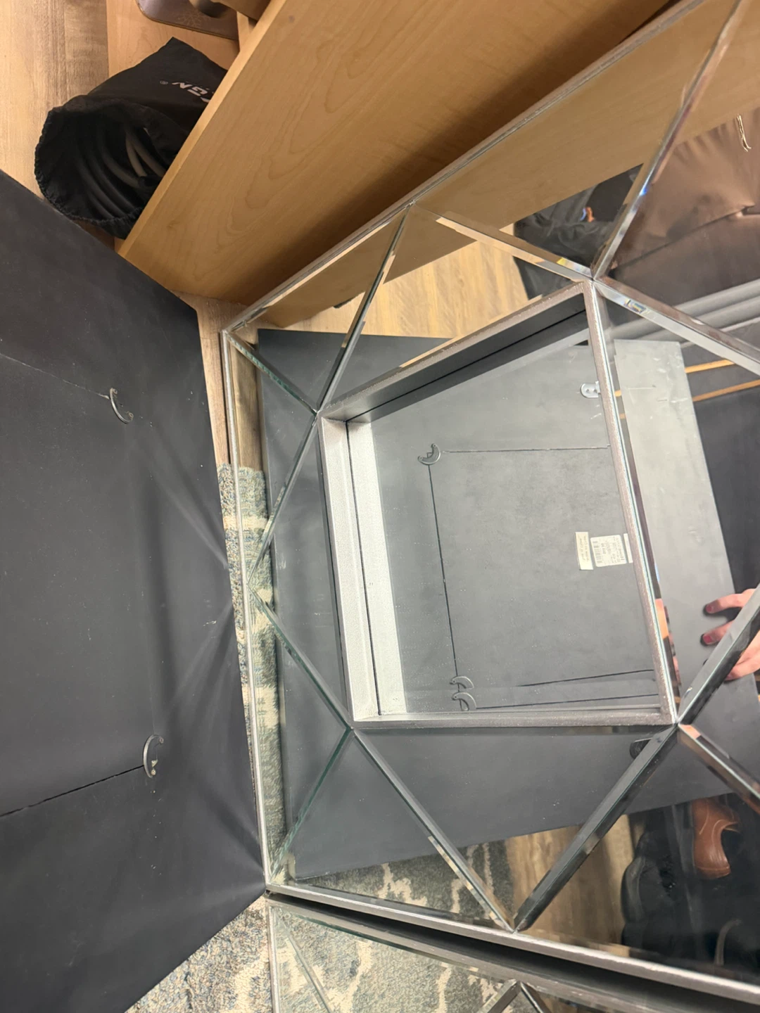 Geometric Wall Mirror - photo 5