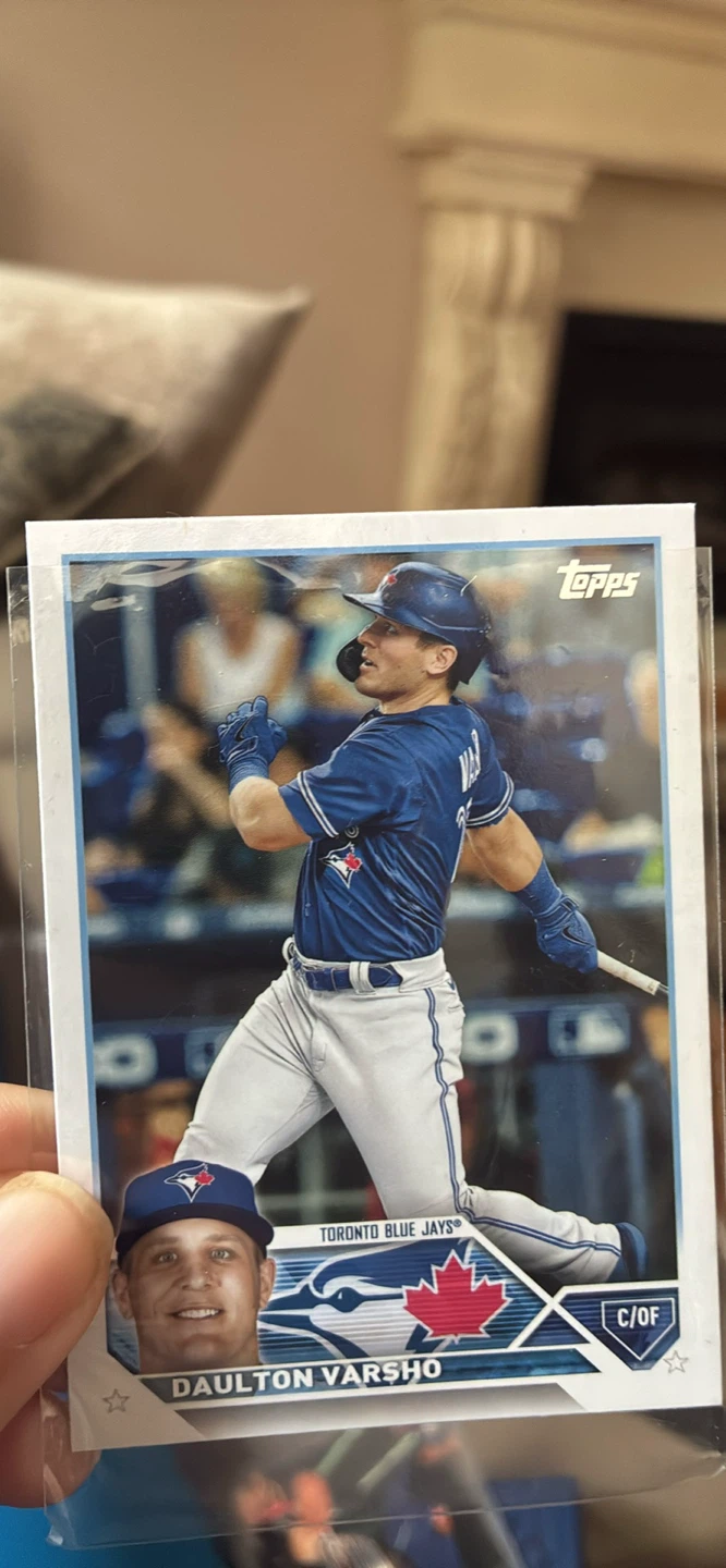 Daulton Varsho Topps Toronto Blue Jays Baseball Card